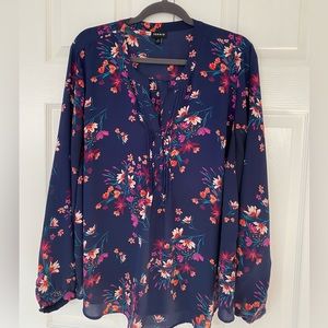 Torrid Floral Blouse